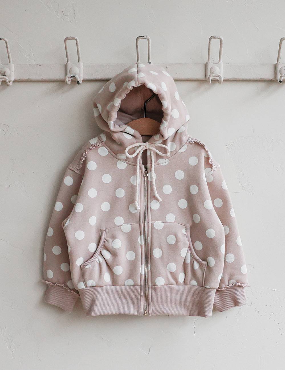 15539連帽點點外套 15539連帽點點外套