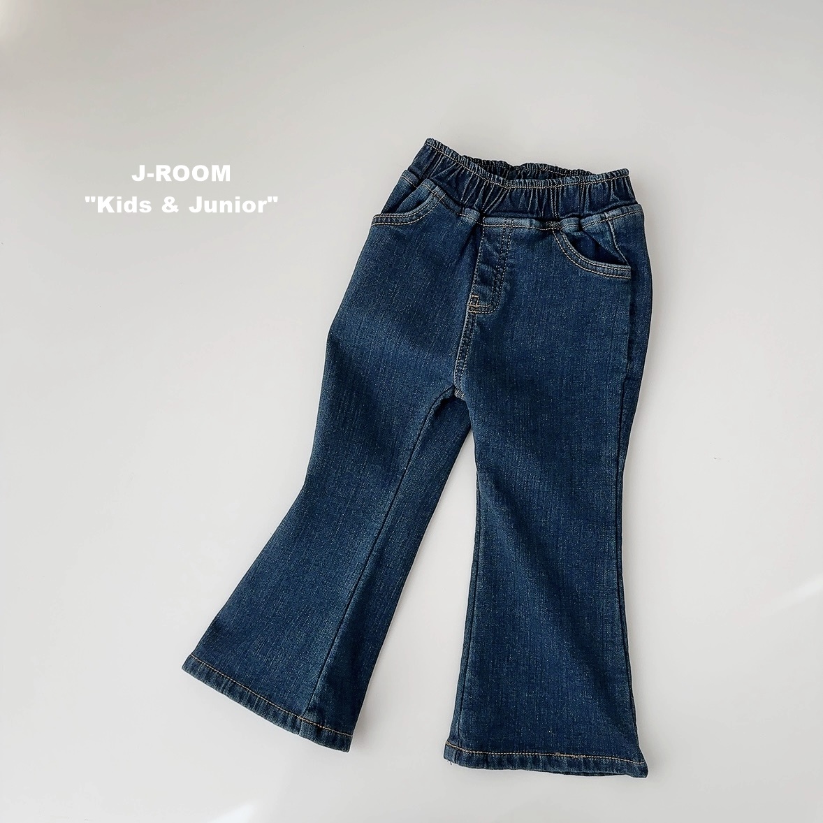 55519深藍牛仔造型褲