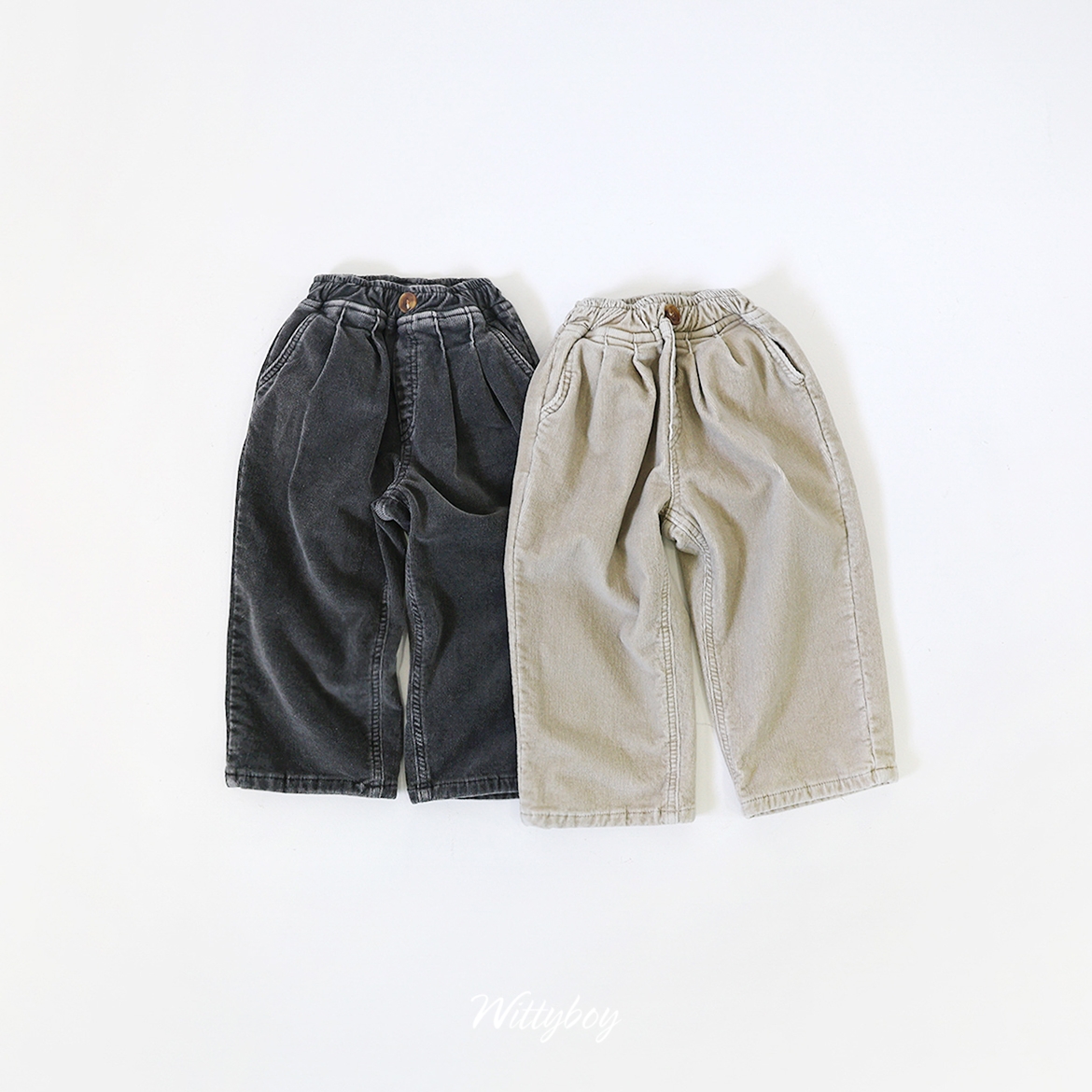 42820仿舊休閒褲(兩色)