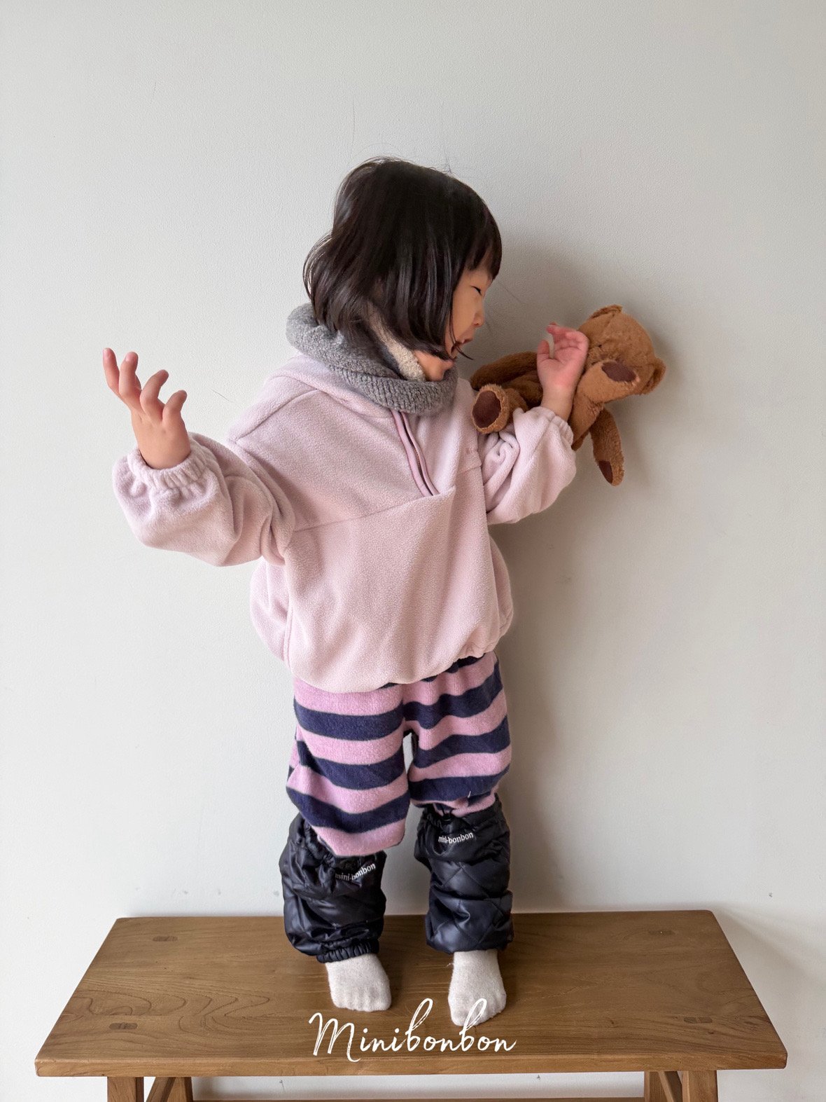 46806條紋束口褲(兩色)