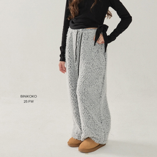 94344毛毛寬褲(兩色) 94344毛毛寬褲(兩色)