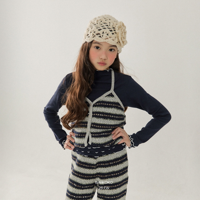 94319針織條紋背心(兩色) 94319針織條紋背心(兩色)