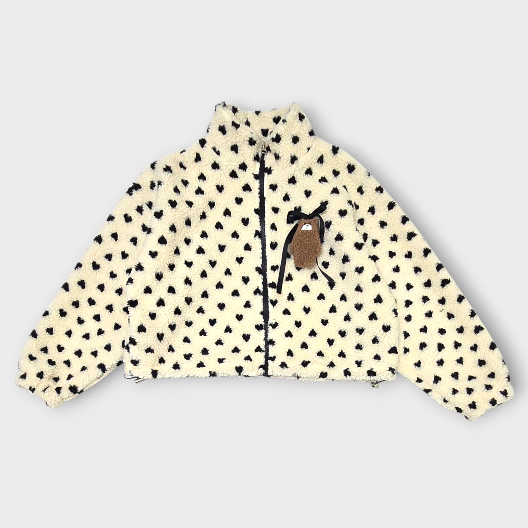 22016愛心毛外套