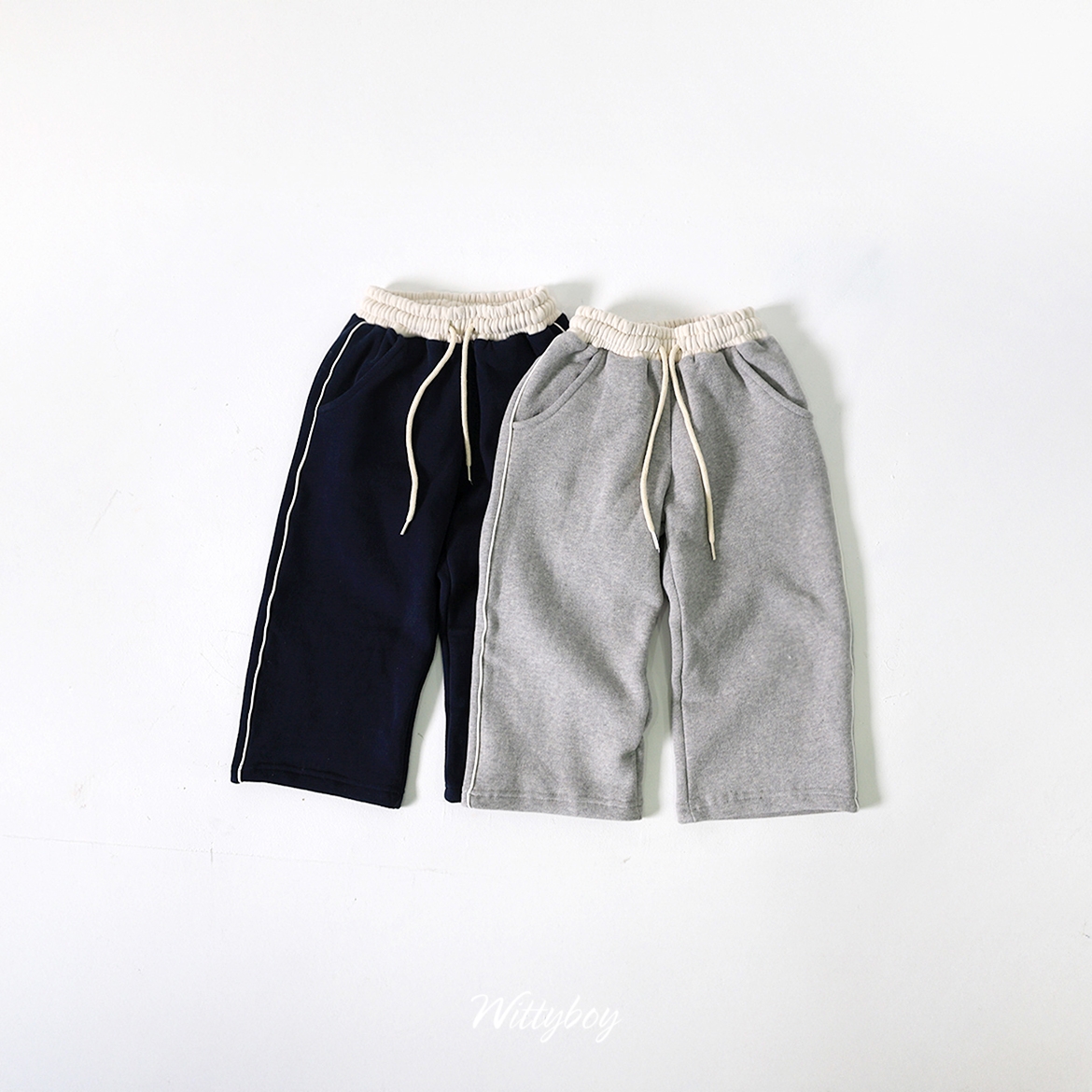 42838綁帶休閒褲(兩色)