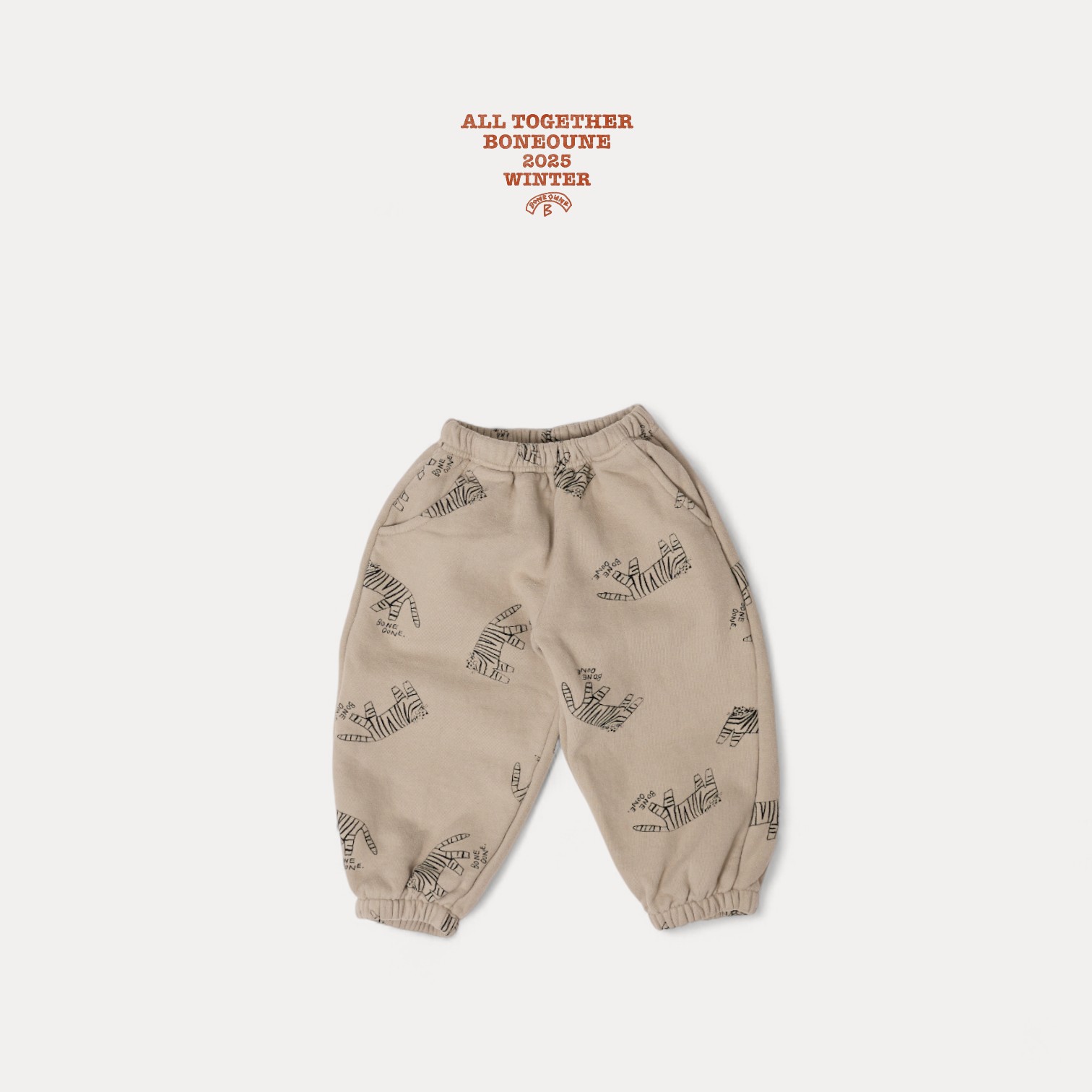 104714斑馬束口褲(兩色)