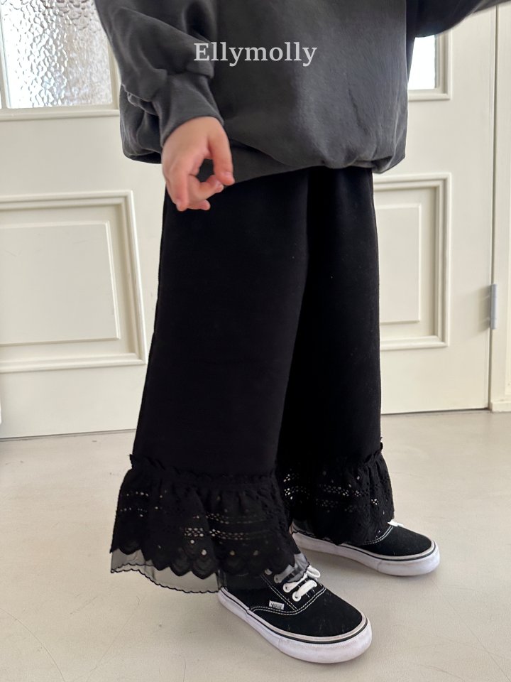 92546蕾絲寬褲(兩色) 92546蕾絲寬褲(兩色)