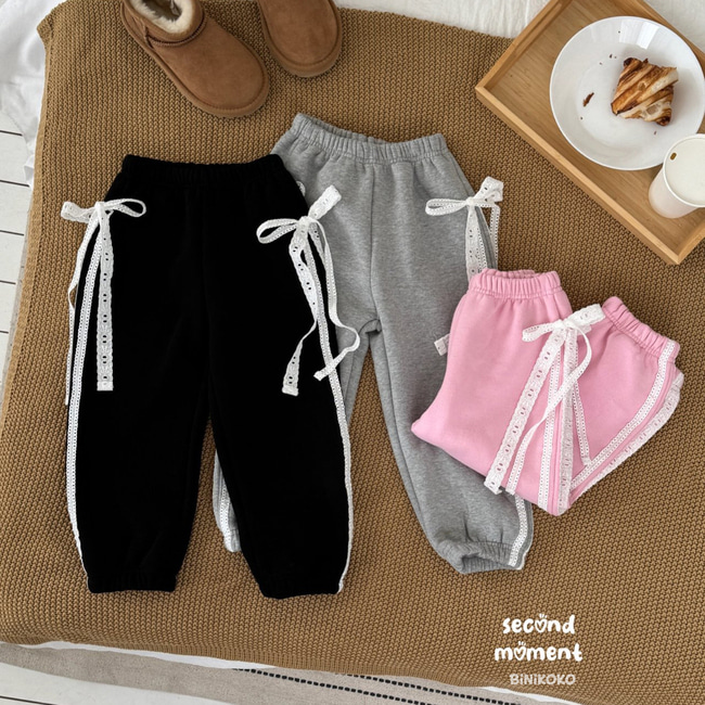 117723蝴蝶結束口褲(三色) 117723蝴蝶結束口褲(三色)