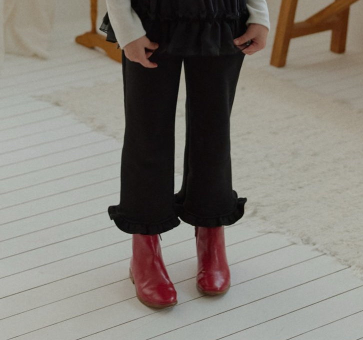 04036黑色花邊褲