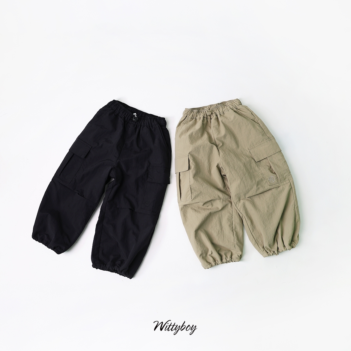 42819口袋束口褲(兩色)