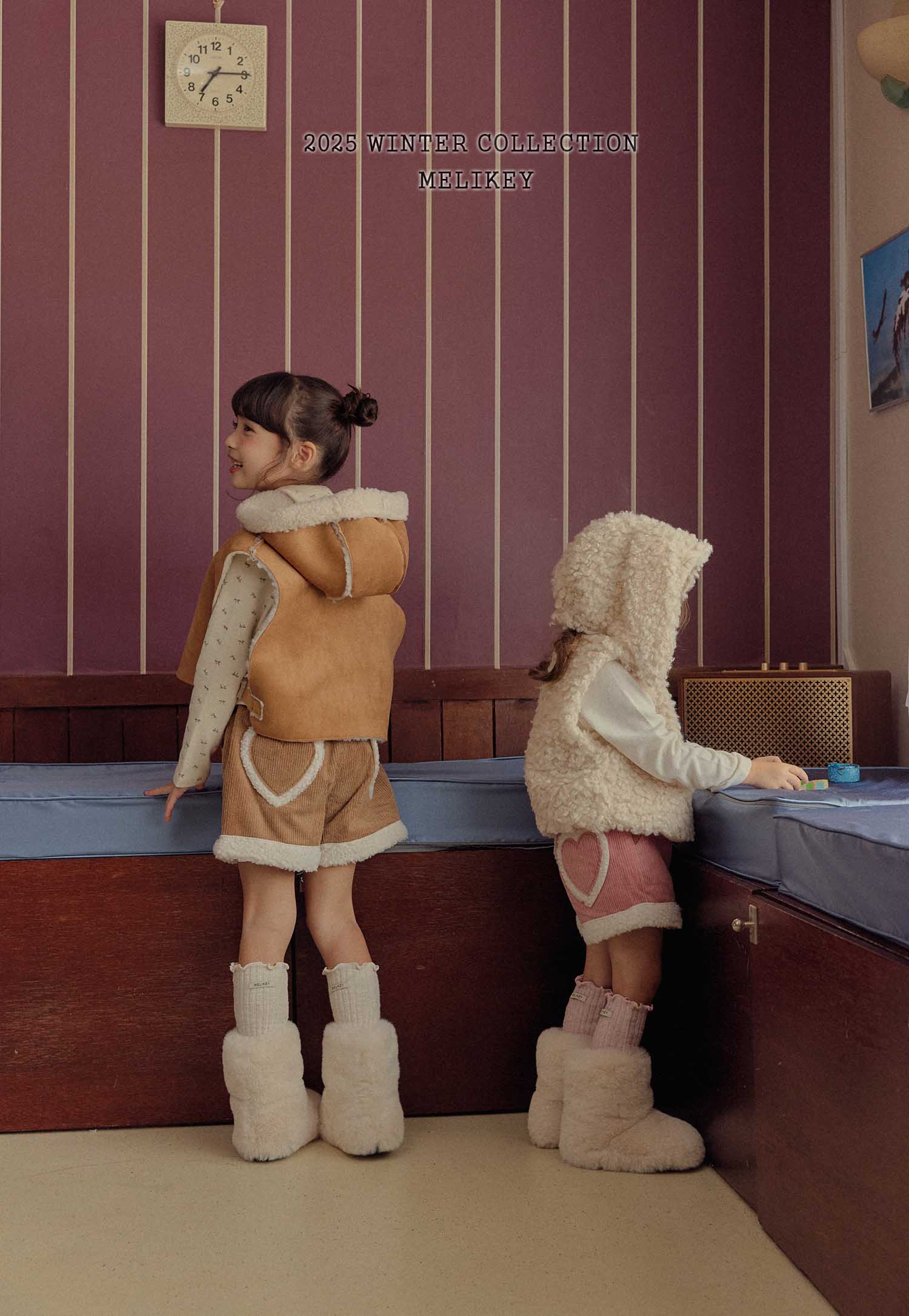 95625小童標籤捲邊襪(兩色)