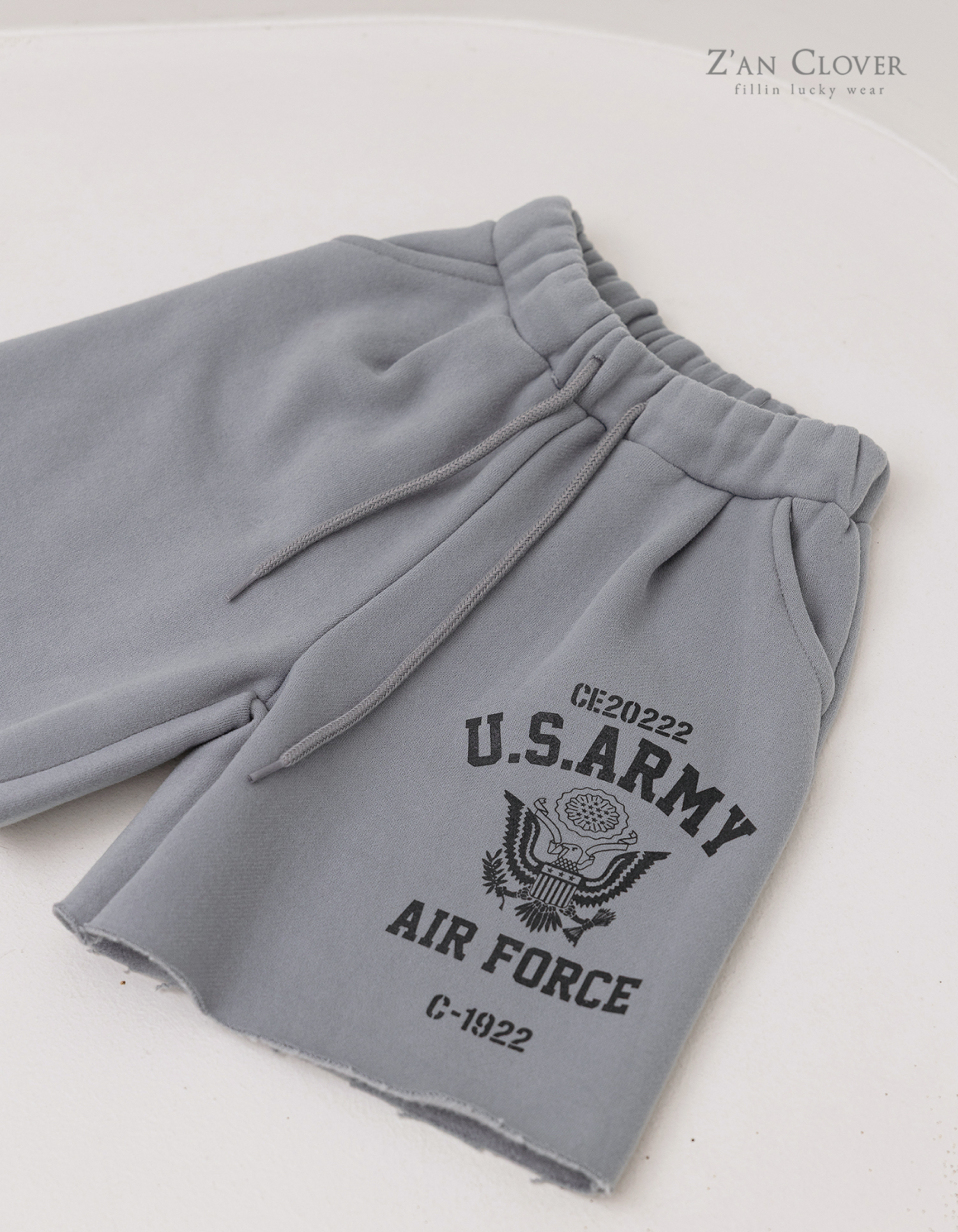 05145圖樣五分褲(兩色)