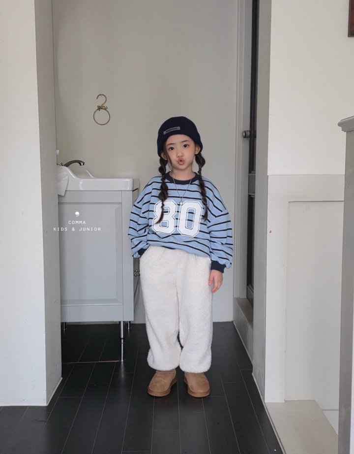 50654數字條紋上衣(兩色)