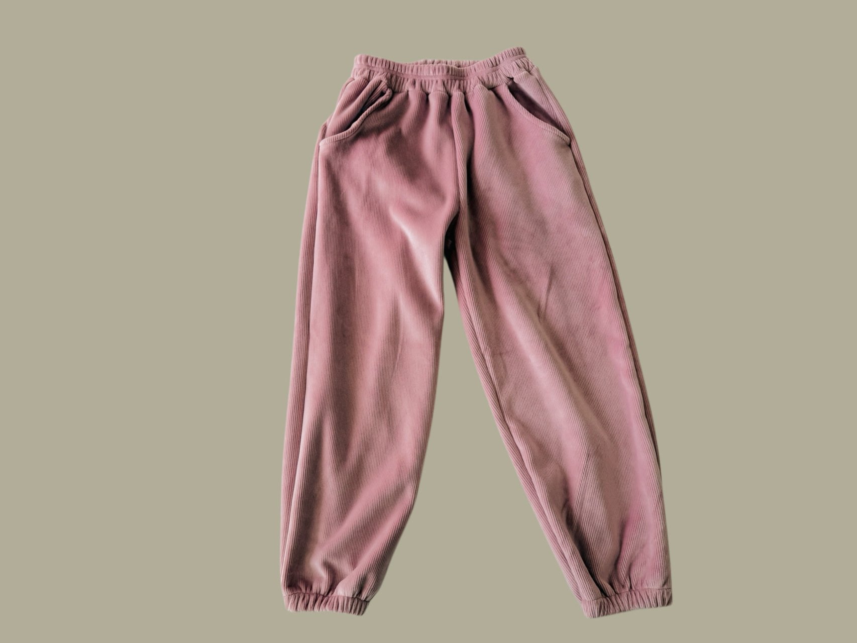 13442直紋束口褲(三色)