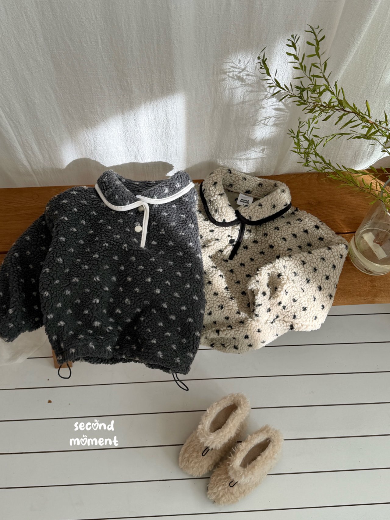 117702毛毛上衣(兩色)