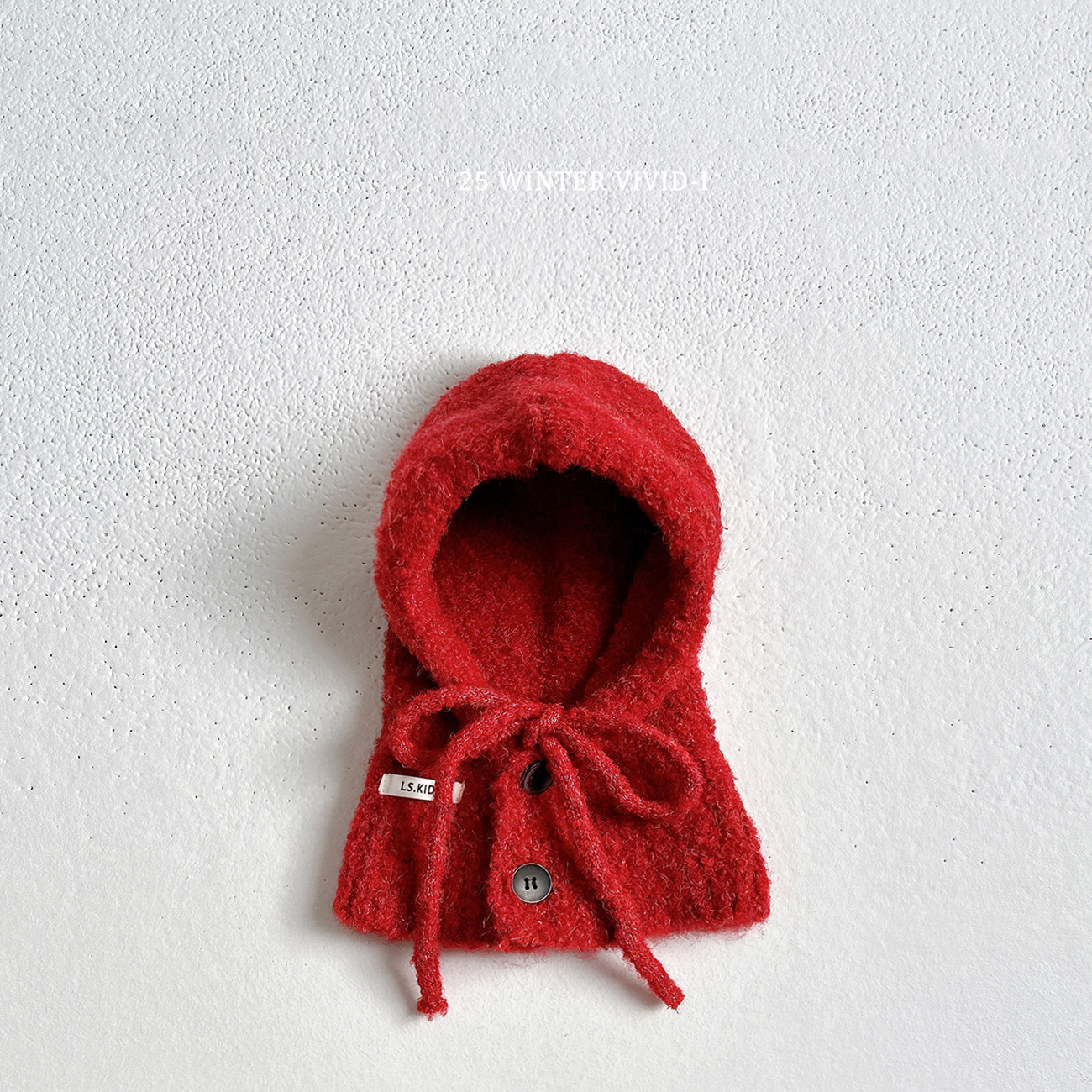 94909針織綁帶包頭帽(四色)