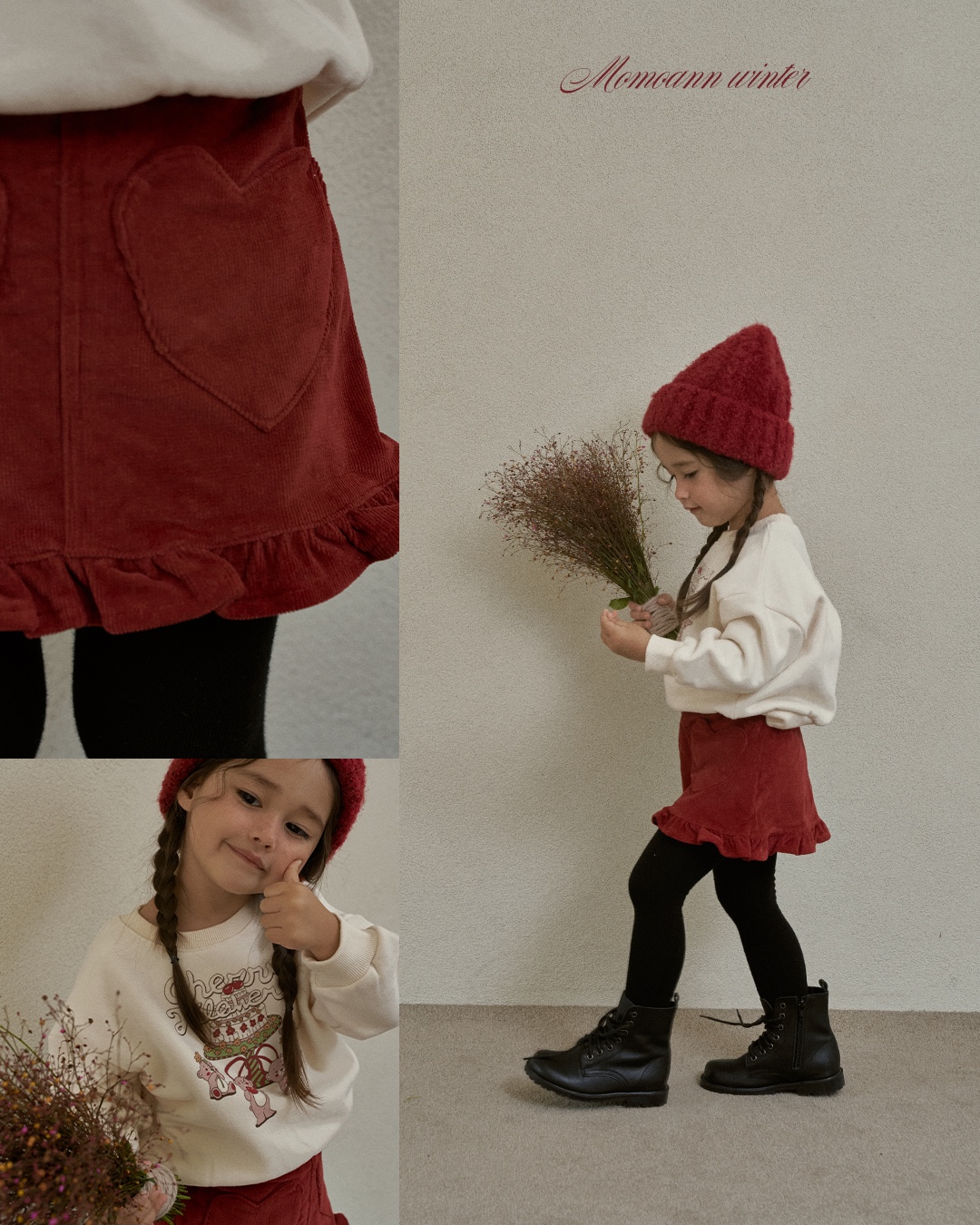 25417愛心花邊裙(兩色)