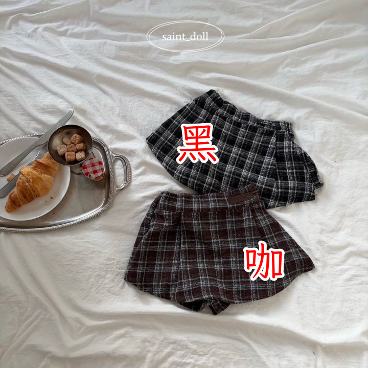 66017格子褲裙(兩色)