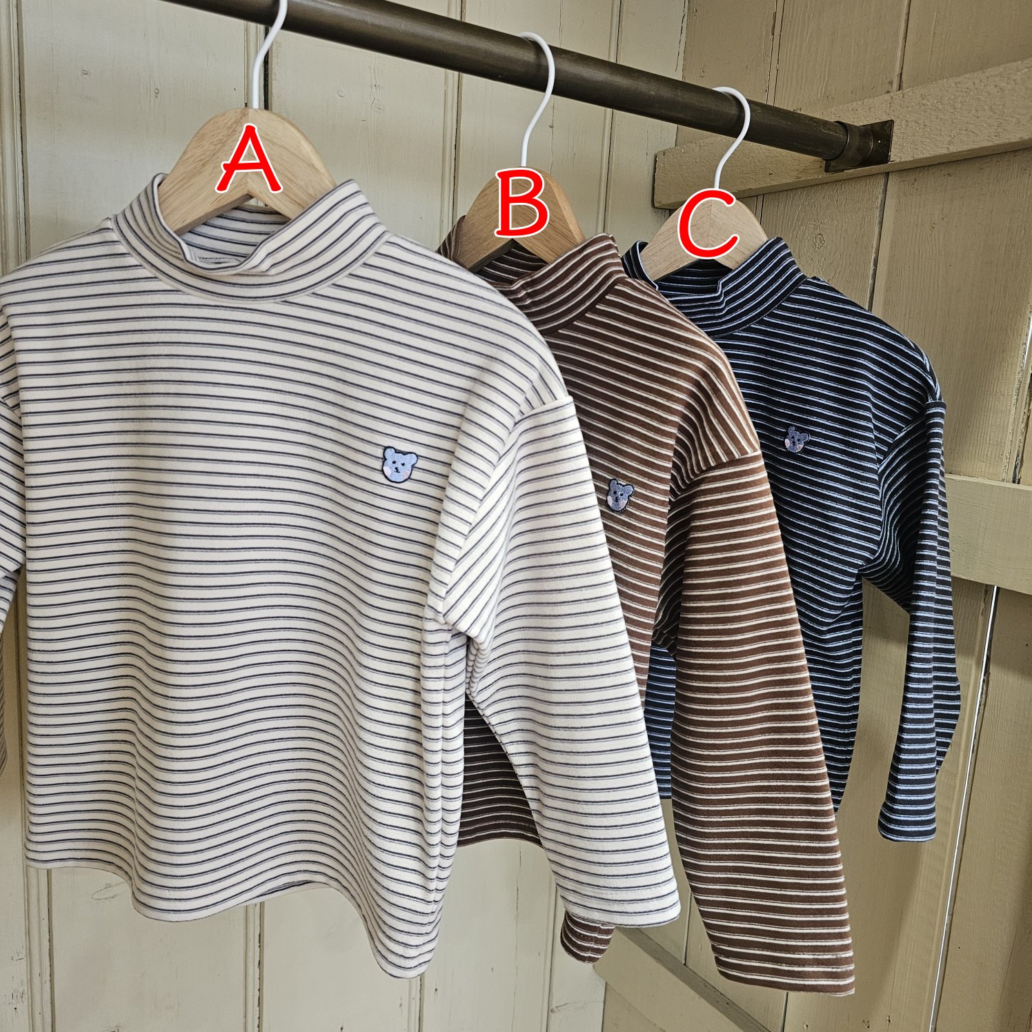 38901條紋上衣(三色) 38901條紋上衣(三色)