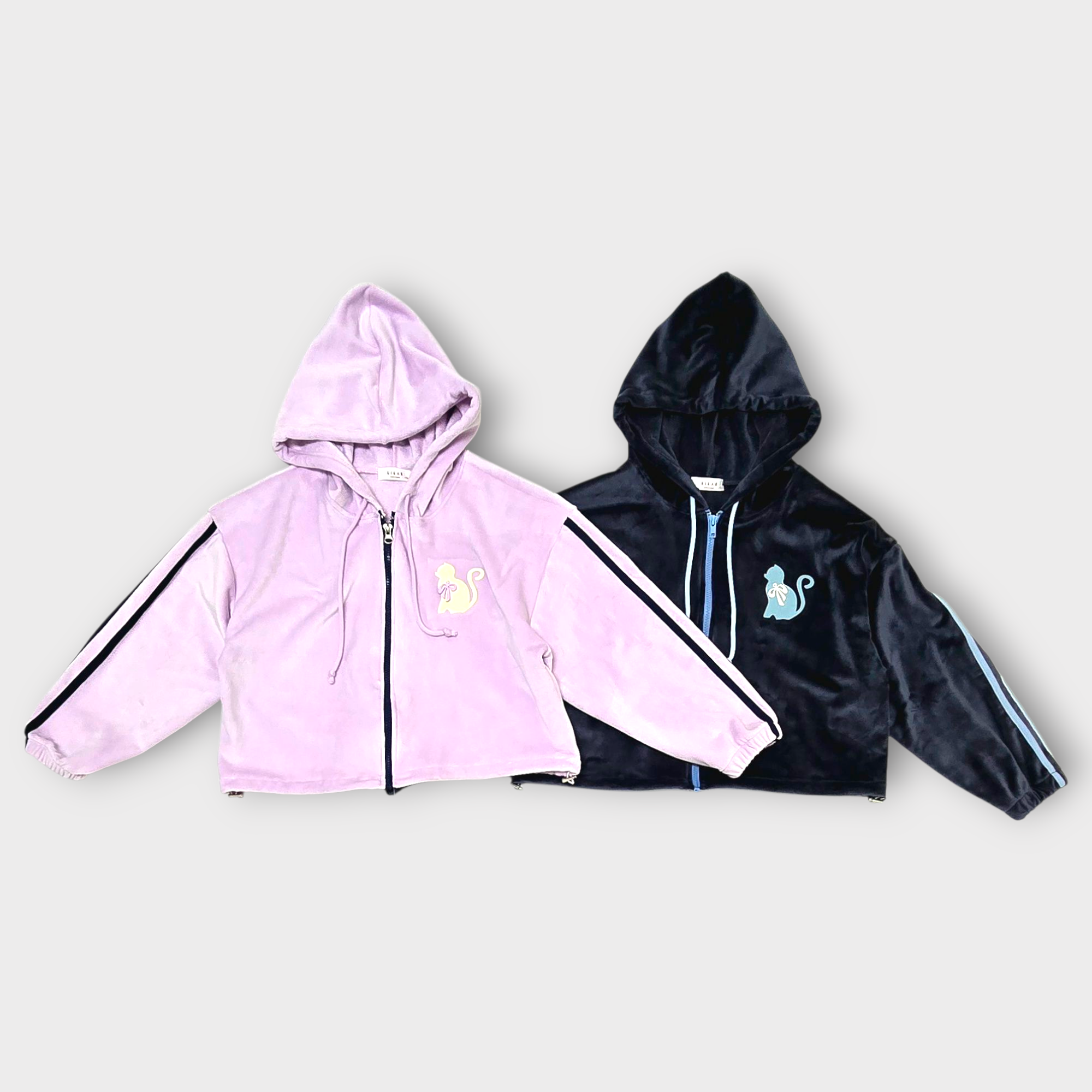 22012貓咪連帽外套(兩色)