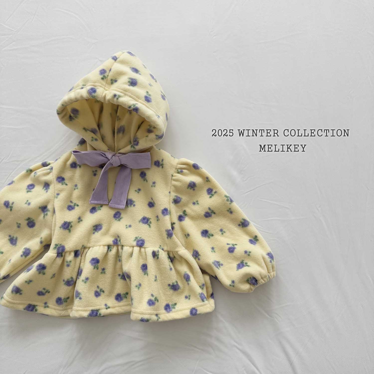 95643草莓紫花連帽上衣(兩色)