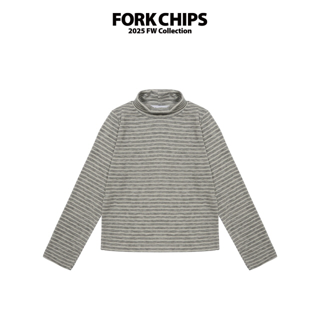 94338立領條紋上衣(兩色)