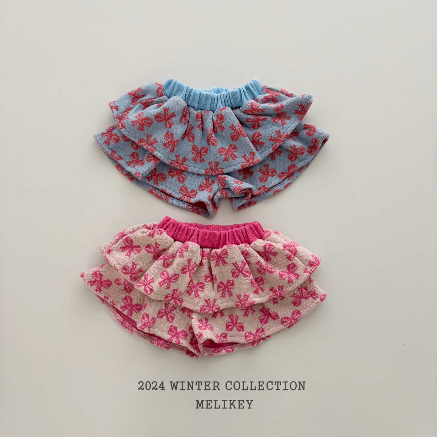 95601蝴蝶結褲裙(兩色)