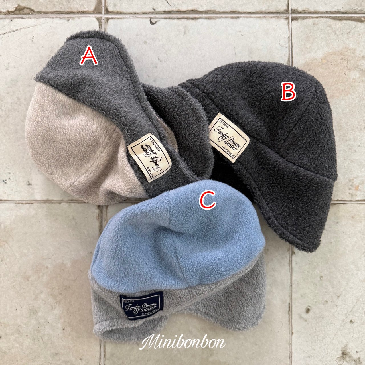 46827冬日毛帽(三色)