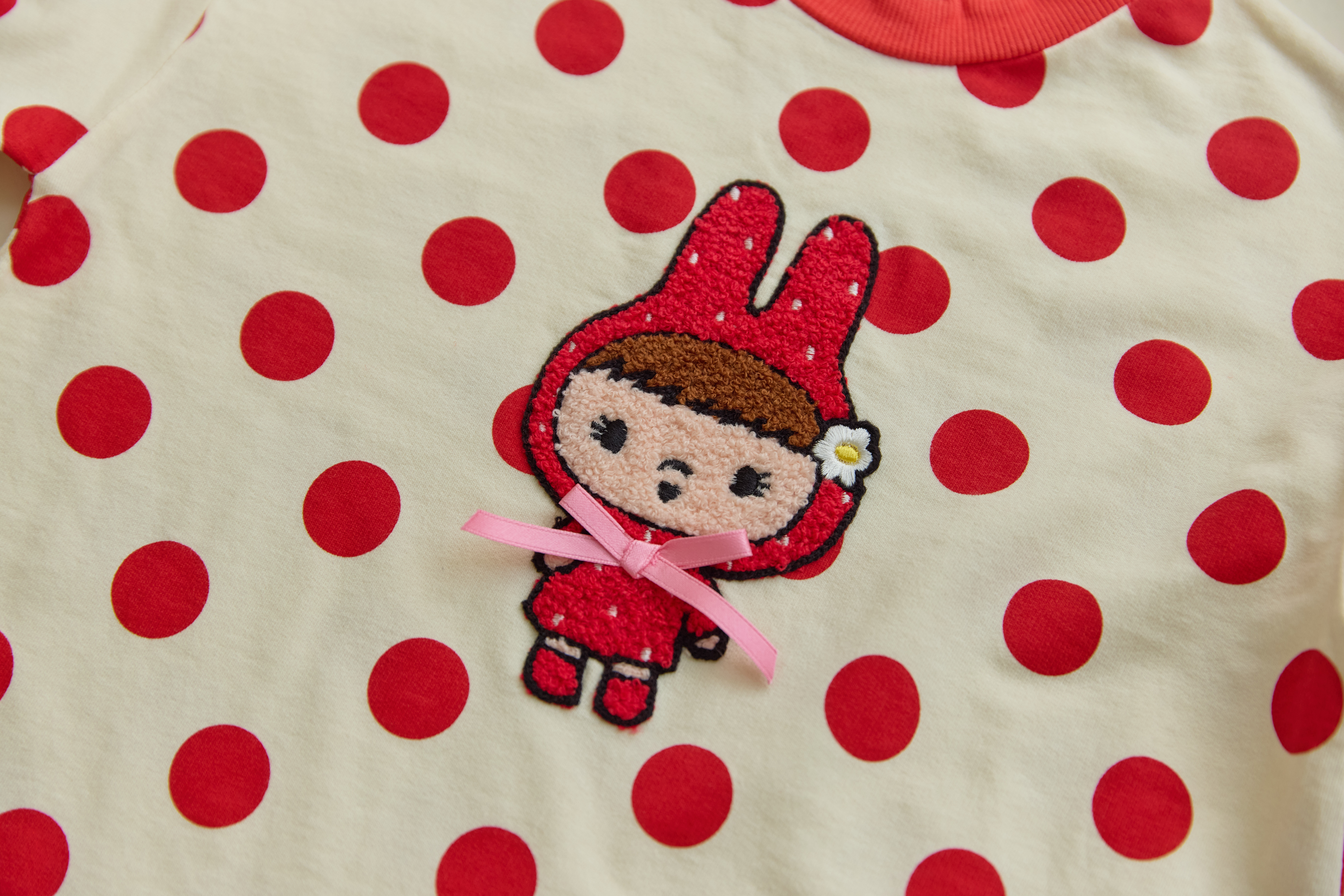 31613小女孩點點連身裙(兩色)