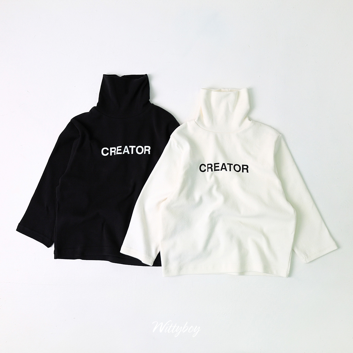 42834立領英文上衣(兩色)