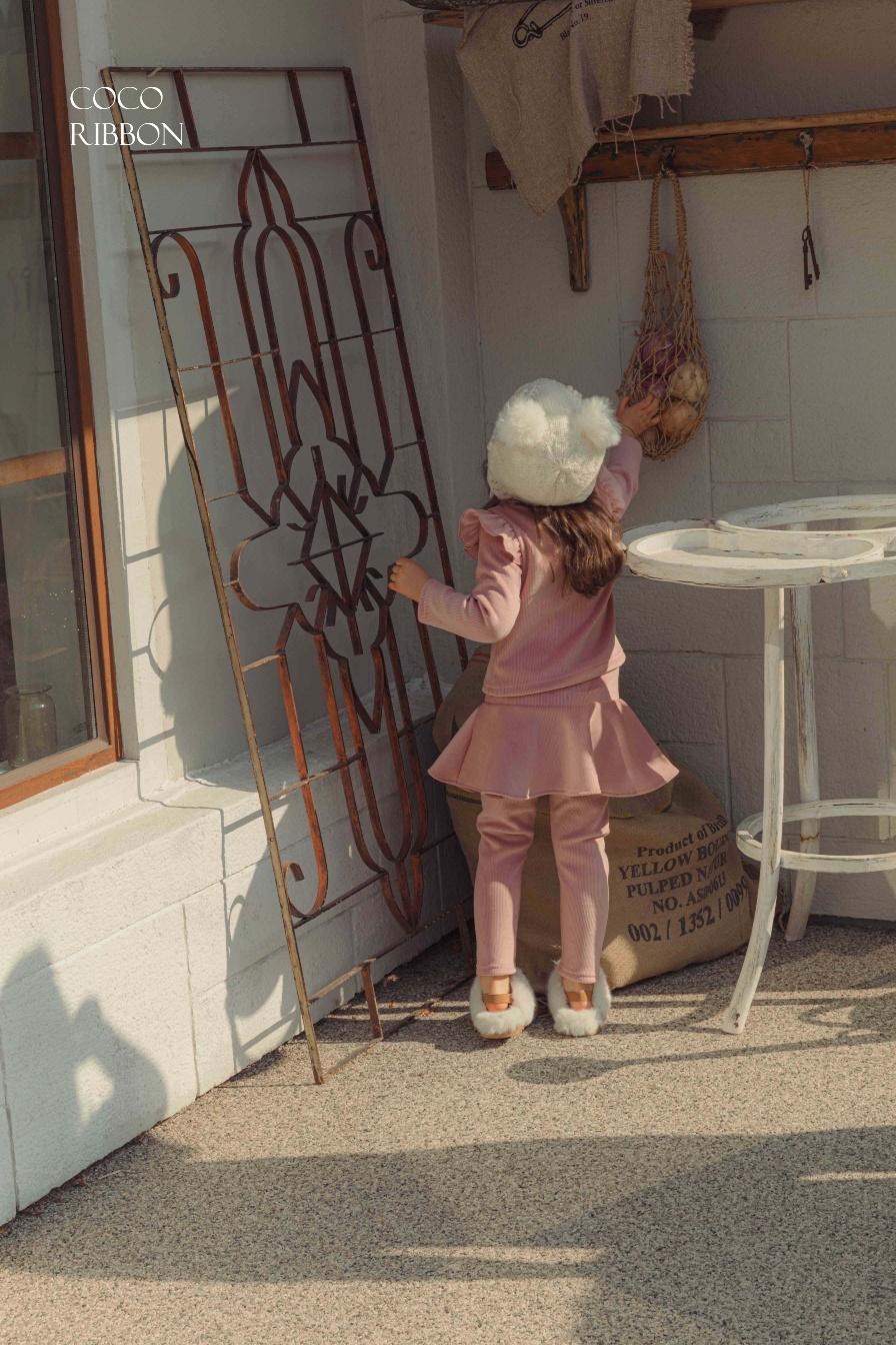 10909粉紅造型上衣