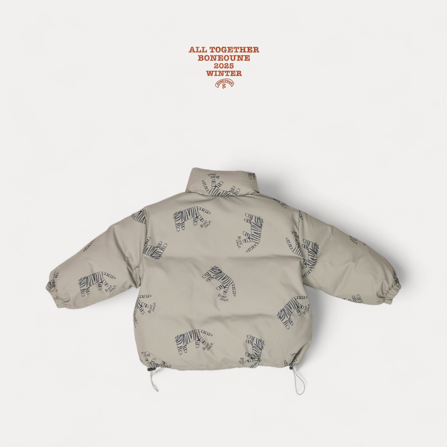 104712斑馬鴨絨外套