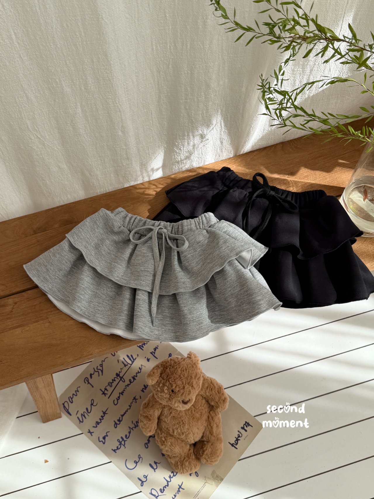 117721綁帶蛋糕裙(兩色)