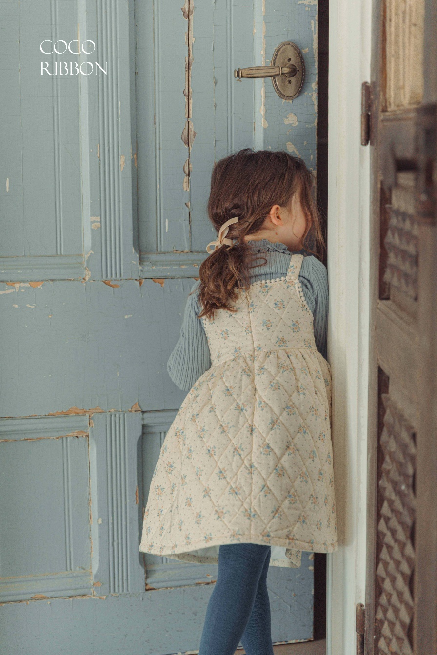 10911花花背心裙(兩色)