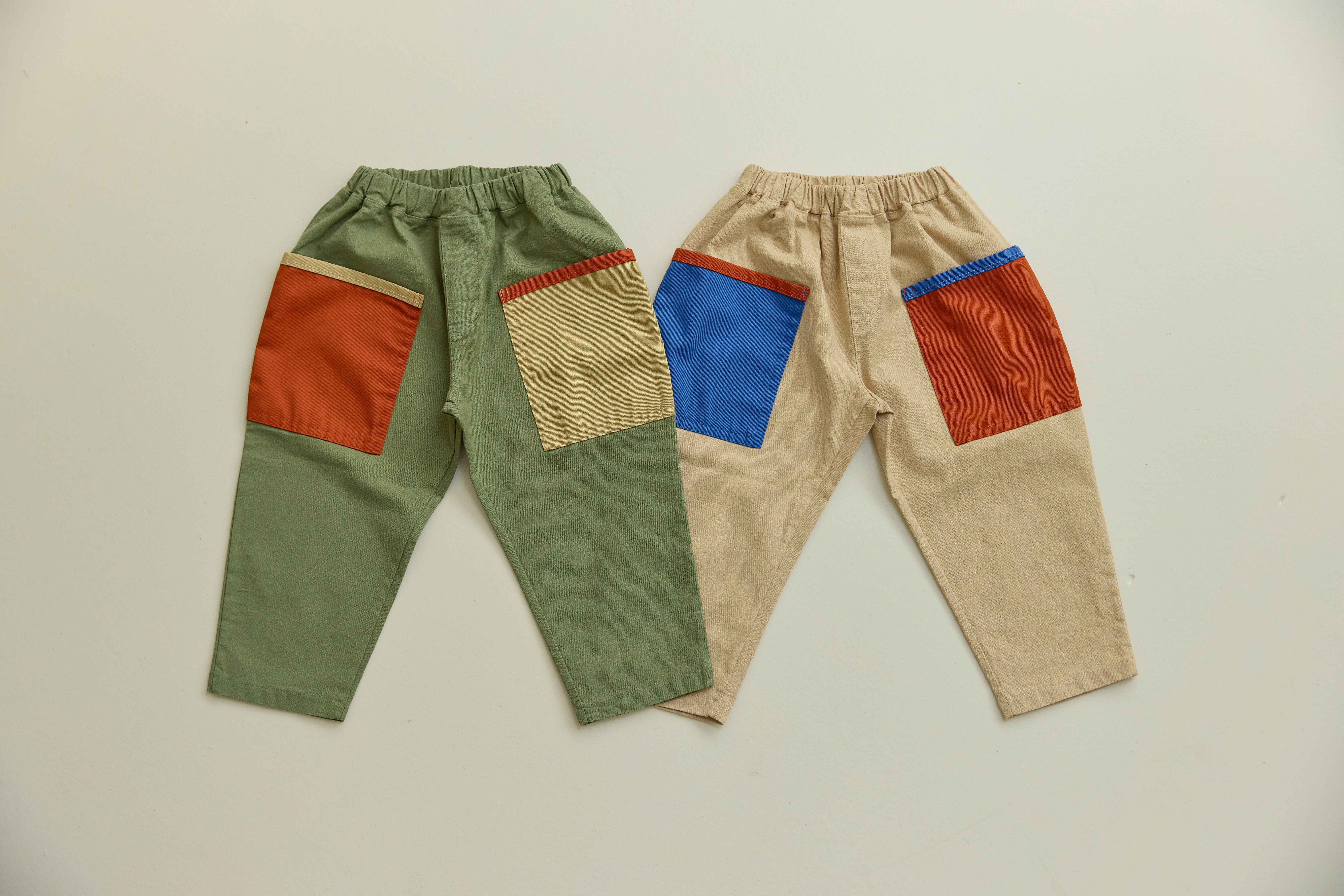 31624彩色口袋褲(兩色)