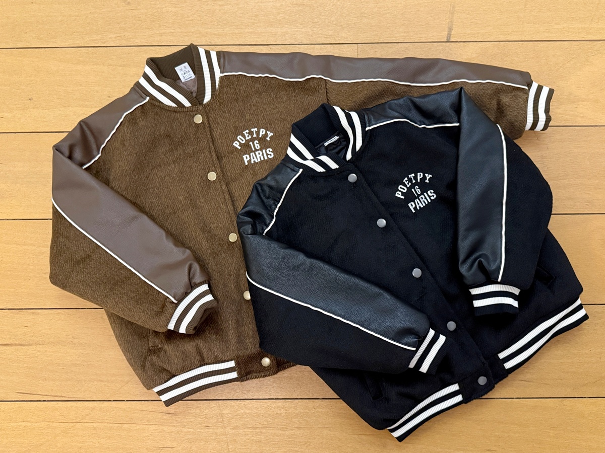 37812個性棒球外套(兩色)