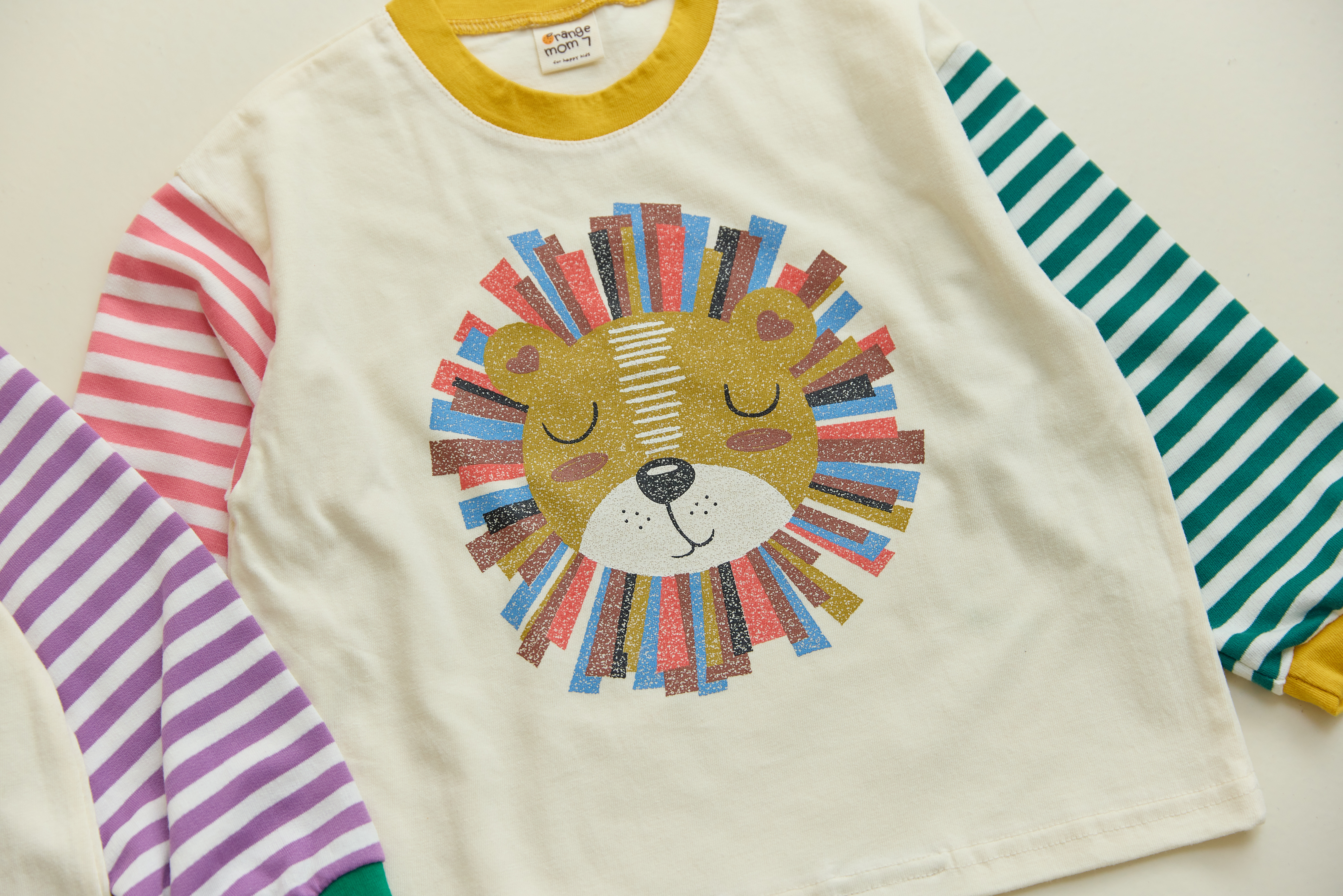 31638彩色獅子上衣(兩色)