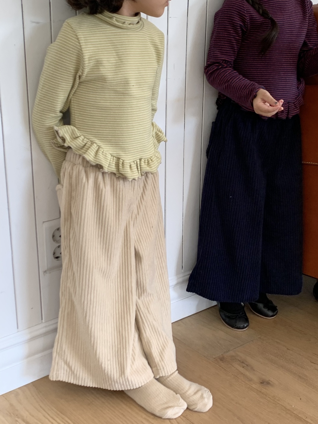 11211條紋造型上衣(兩色)