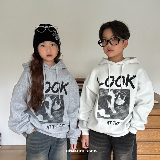 68932貓咪連帽上衣(兩色)