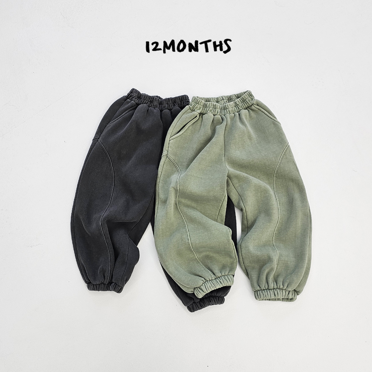 49916簡約束口褲(兩色)