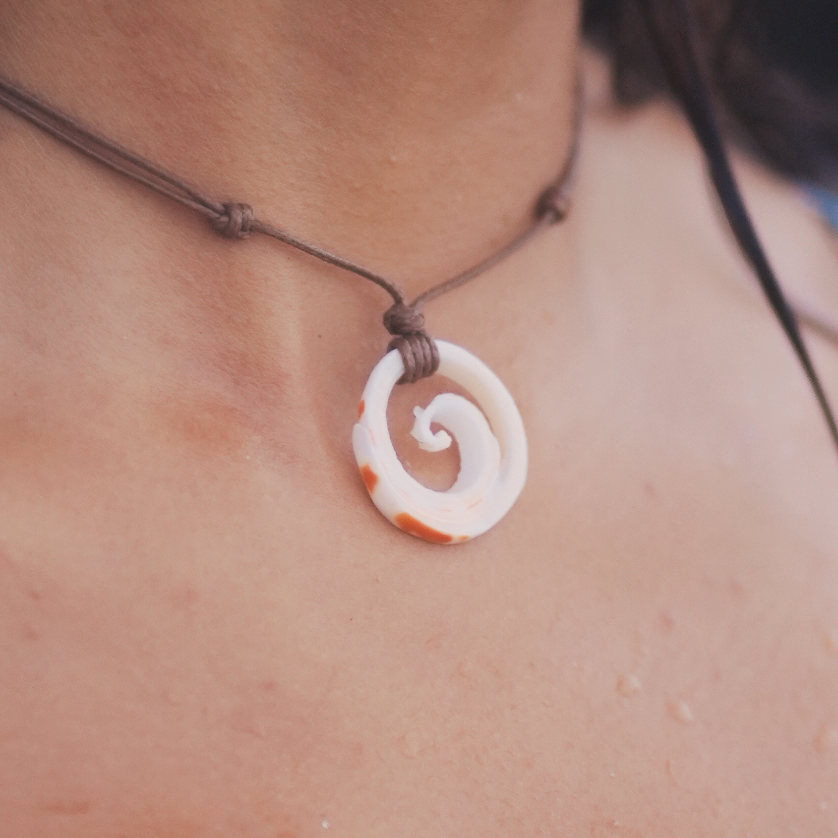 Oya Ocean 海浪貝殼項鍊4