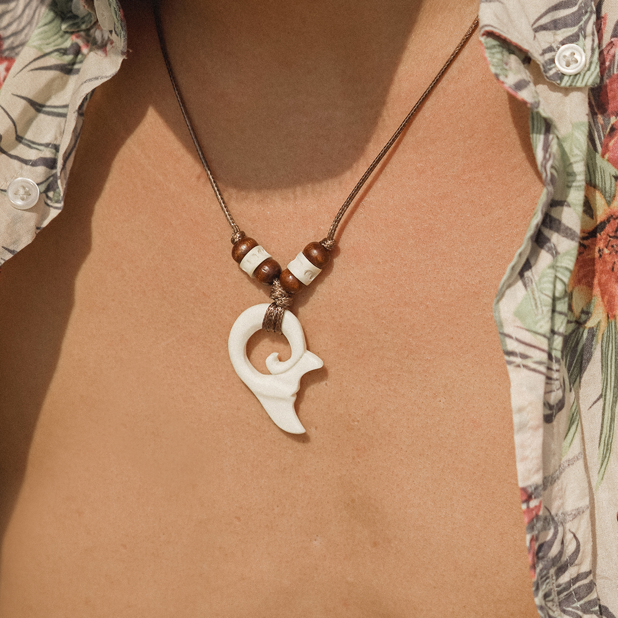 Oya Ocean螺旋魚尾項鍊:初露