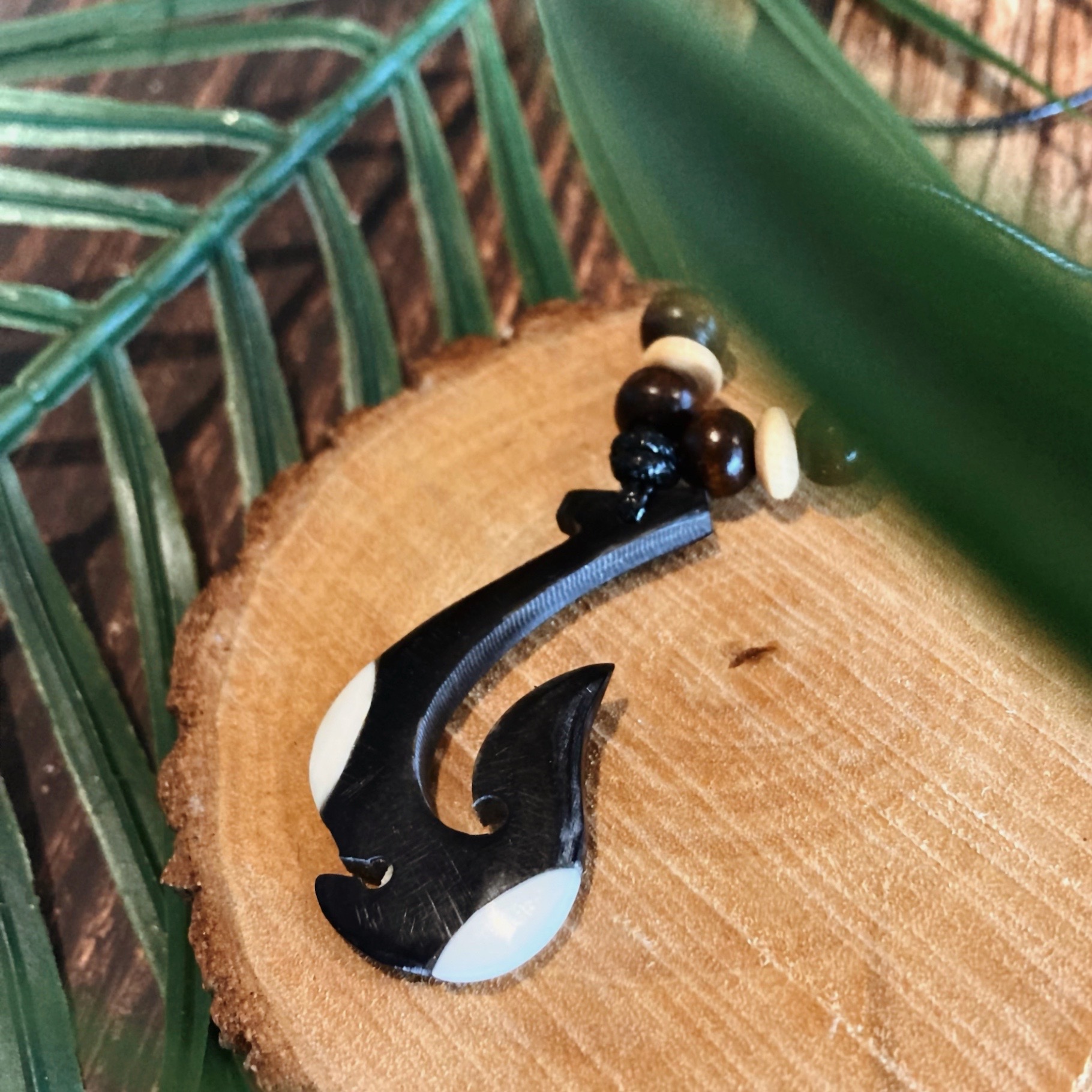 雙色毛利勾(牛角X牛骨)