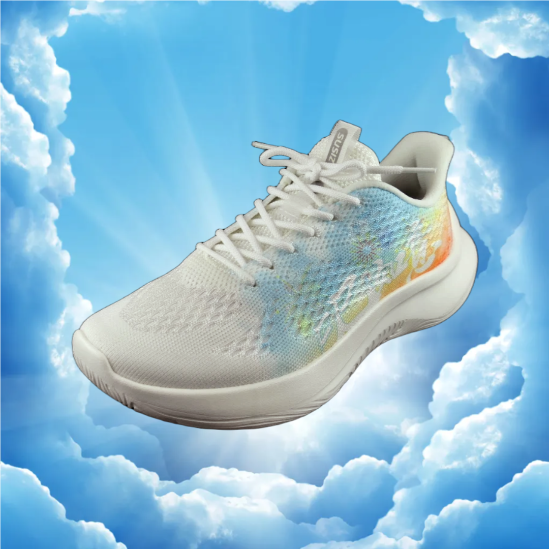 高彈紗流光運動鞋