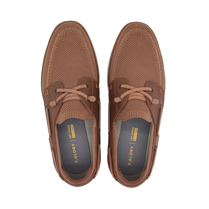 航海家系列竹纖維四季男鞋 - 眉棕色