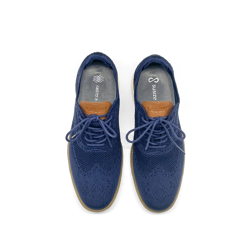 領航員系列-抑菌紗四季男鞋-復古藍