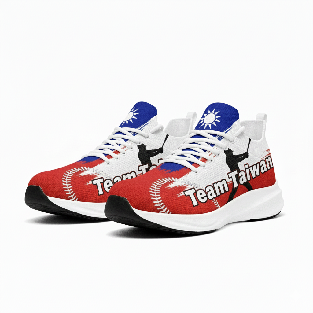 炫彩系列創意運動鞋-挺台灣