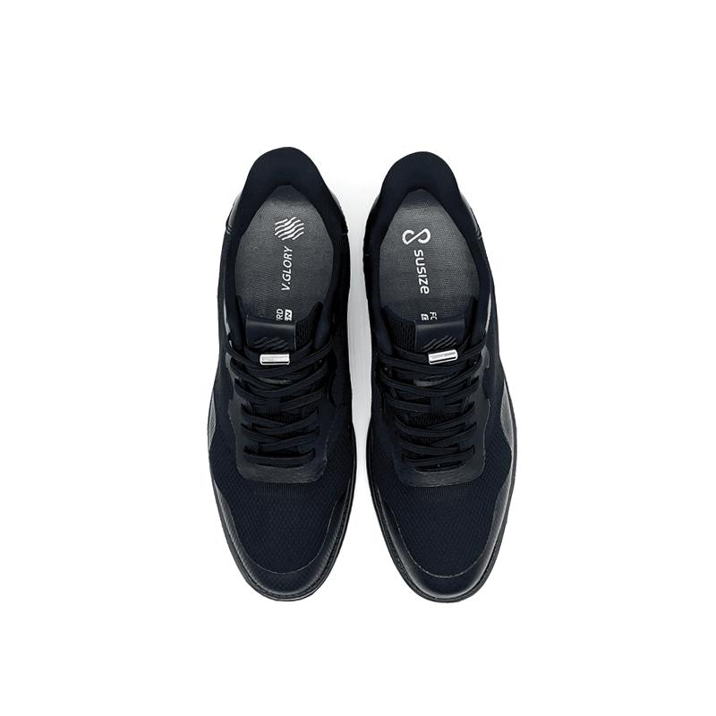 樂穿系列高彈紗四季男女鞋 - 冷寂黑