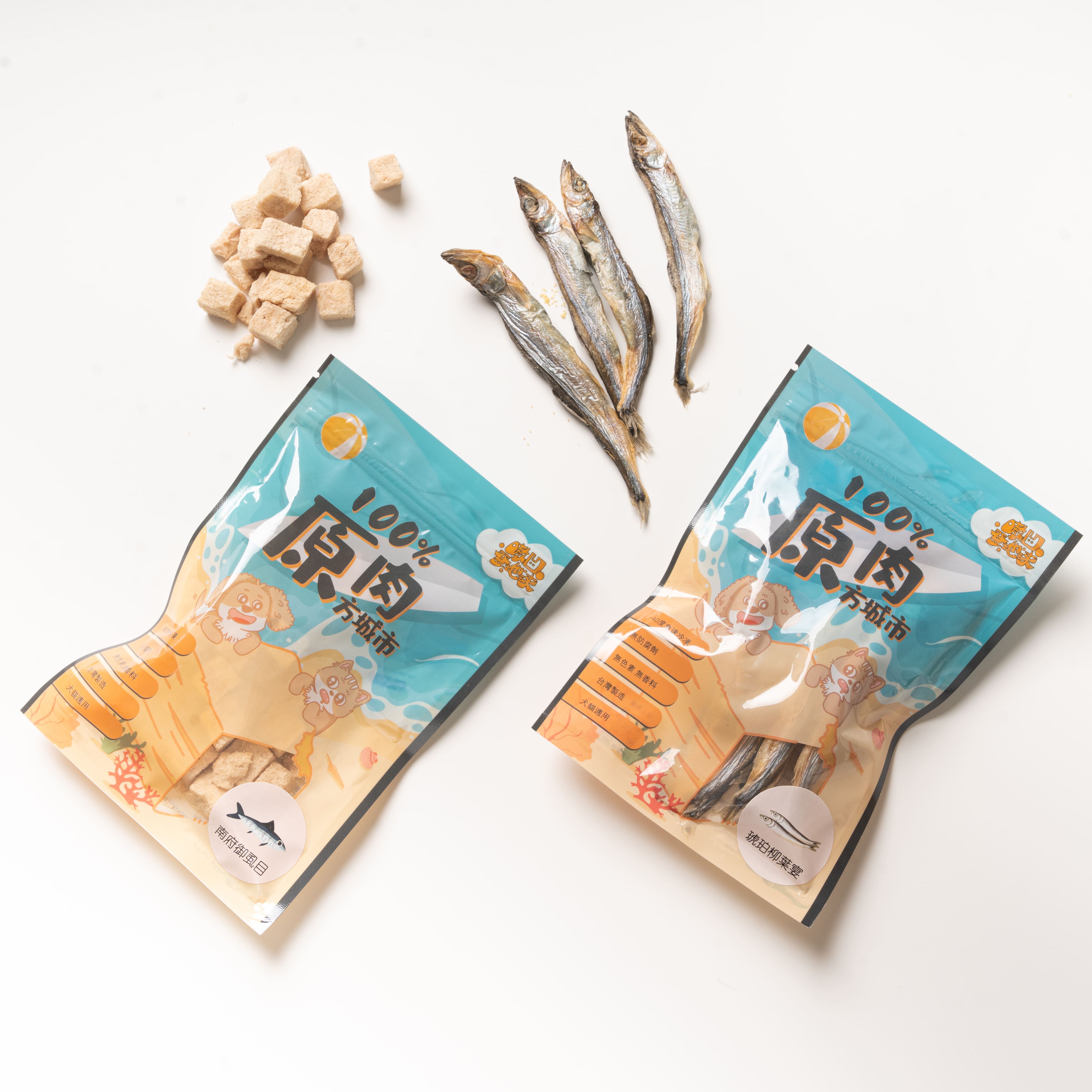 雙雙組合包-100%原肉方城市|寵物的理想零食選擇3