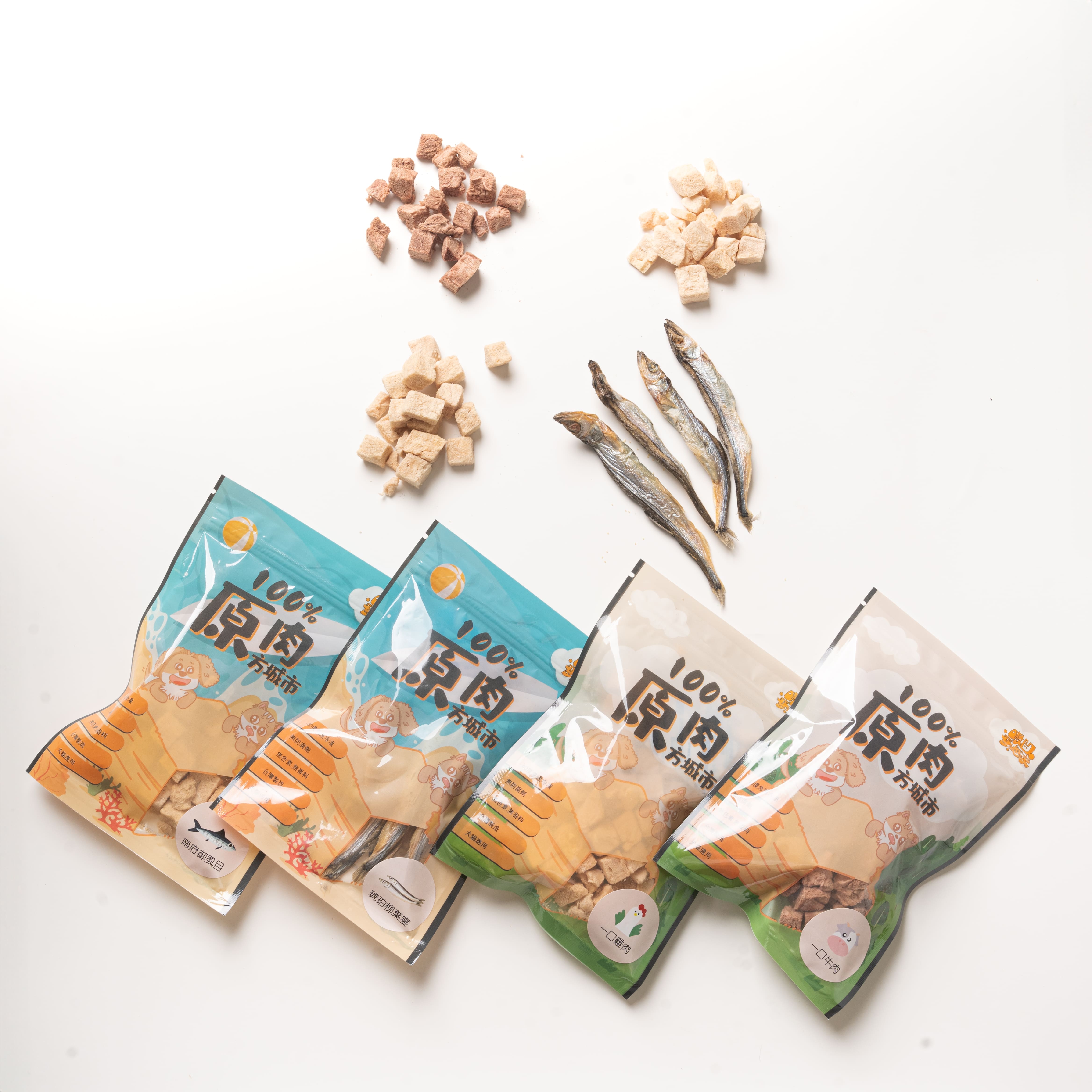 四包大禮包-100%原肉方城市|毛孩的快樂寶盒3