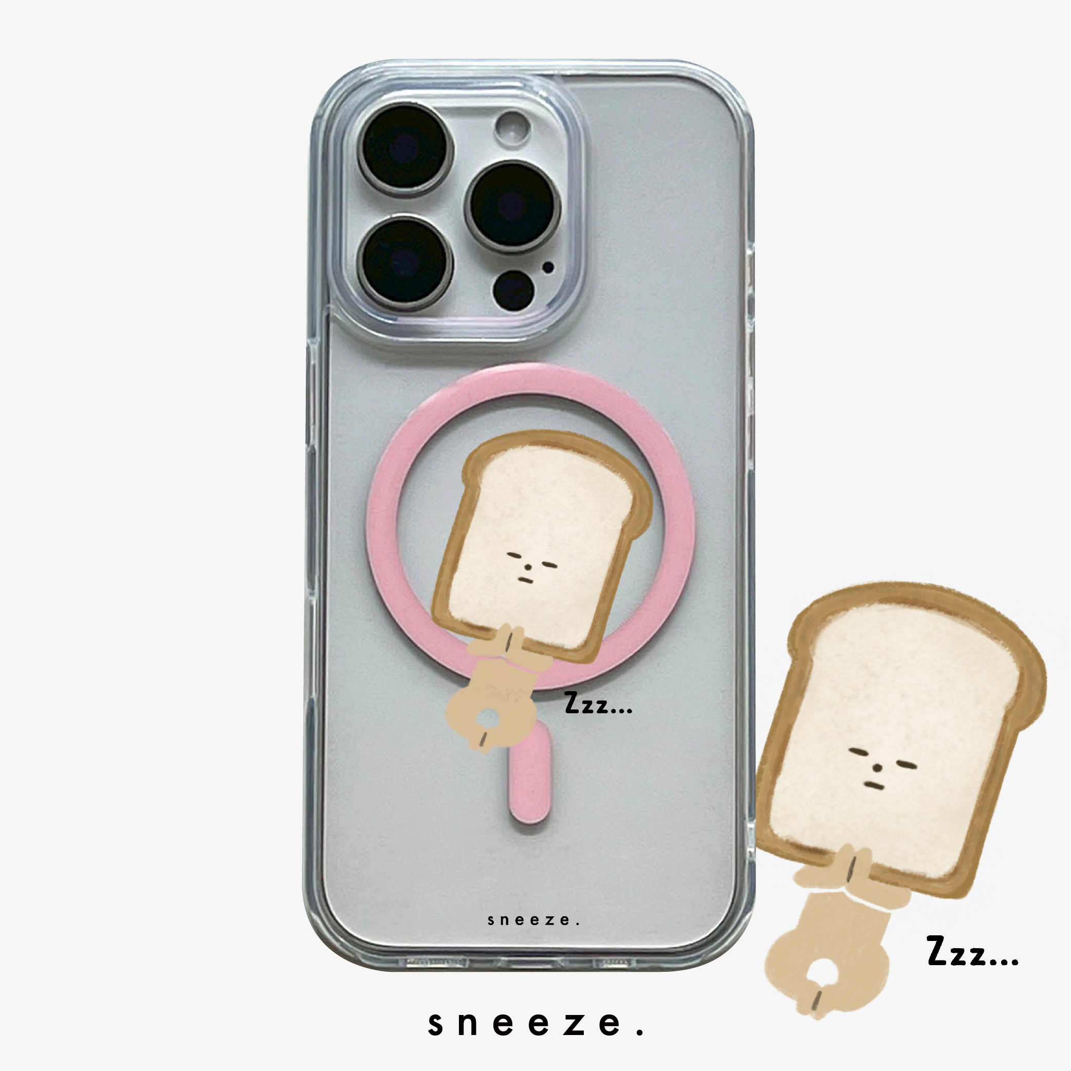 【獨家】睡覺吐司浪漫圈圈殼